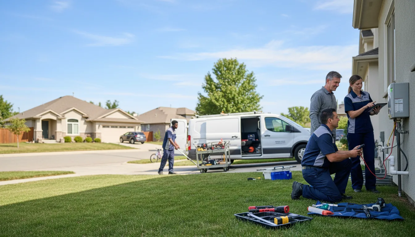 Tankless water heater service in Richland, MS